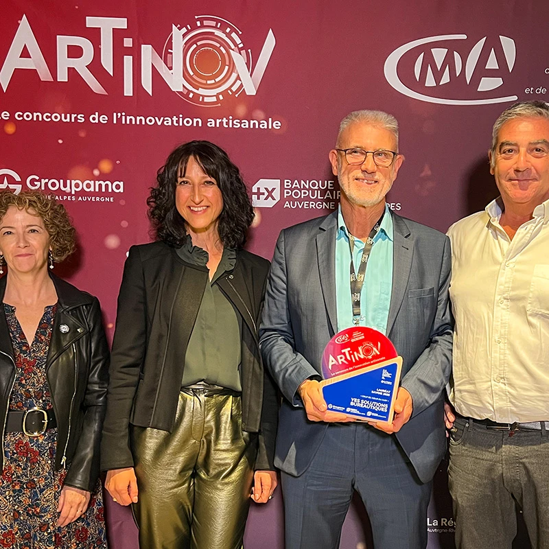 Image for Yes Solutions Bureautique lauréat Savoie du Concours Artinov