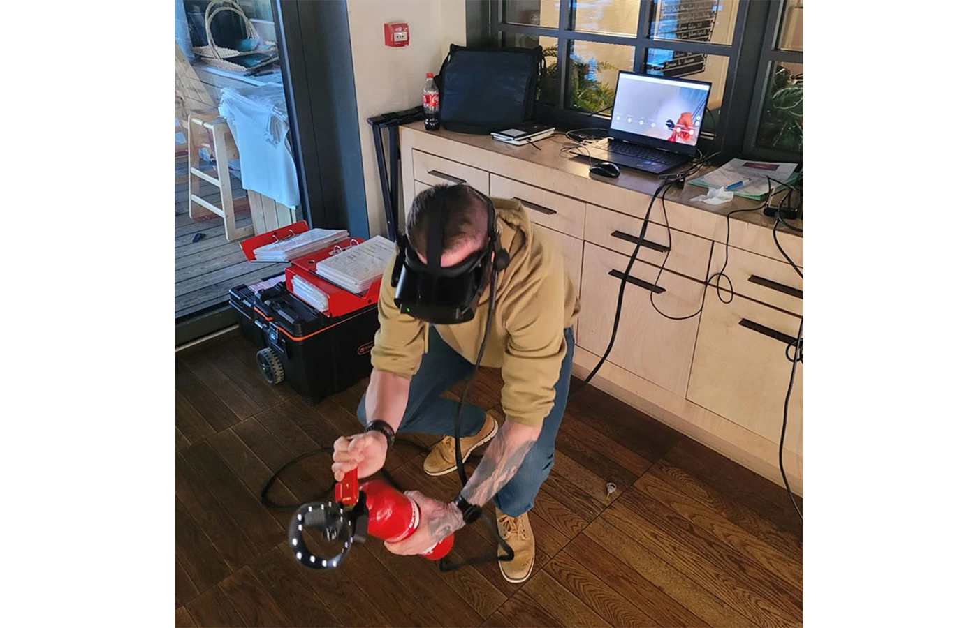 Image for Acis développe une formation incendie en réalité virtuelle